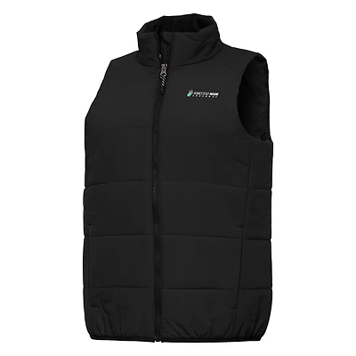 Women's Antigua  Black Homestead-Miami Speedway Experience Full-Zip Vest