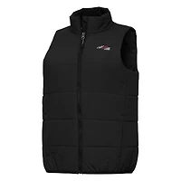 Women's Antigua  Black Joe Gibbs Racing Experience Full-Zip Vest