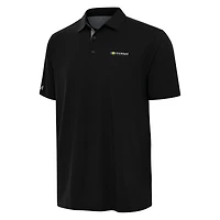 Men's Antigua  Heather Gray Kansas Speedway Era Polo