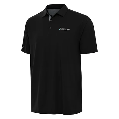 Men's Antigua  Heather Gray Homestead-Miami Speedway Era Polo