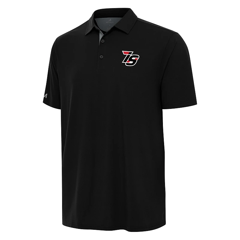 Men's Antigua  Heather Gray Iowa Speedway Era Polo