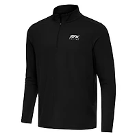 Intent Quarter-Zip Top Antigua  Black Roush Fenway Keselowski Racing