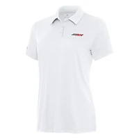 Women's Antigua White Richard Childress Racing Reprocess Polo