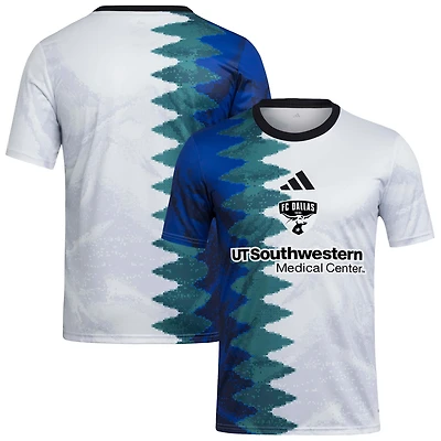 Men's adidas White FC Dallas 2025 Gaming AEROREADY Pre-Match Top