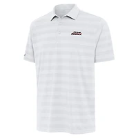 Men's Antigua White Team Penske Tunnel Polo