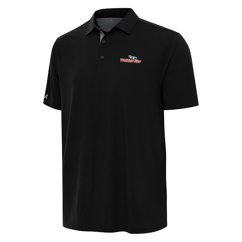 Men's Antigua  Heather Gray Watkins Glen International Era Polo