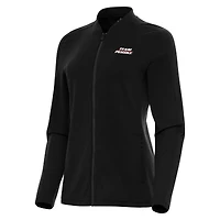 Women's Antigua  Black Team Penske Continual Full-Zip Jacket