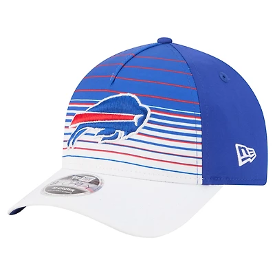 Men's New Era  White/Royal Buffalo Bills Adventure Gradient 9FORTY M-Crown A-Frame Adjustable Hat