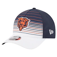 Men's New Era  White/Navy Chicago Bears Adventure Gradient 9FORTY M-Crown A-Frame Adjustable Hat