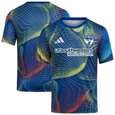 Youth adidas  Blue FC Dallas 2025 United We Play AEROREADY Pre-Match Top
