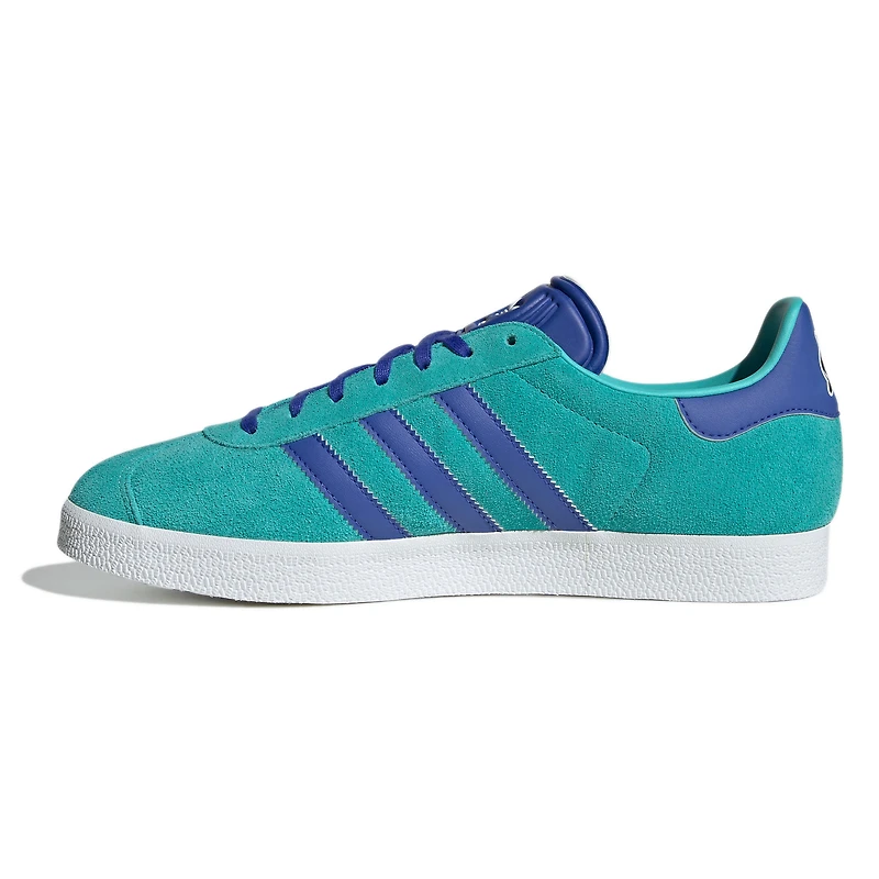 Men's adidas  Aqua/Blue Seattle Sounders FC 2025 Jersey Hook Third Gazelle Shoes