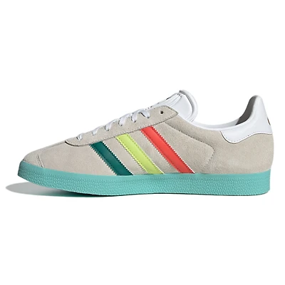Men's adidas  Tan/White San Jose Earthquakes 2025 Jersey Hook Third Gazelle Shoes