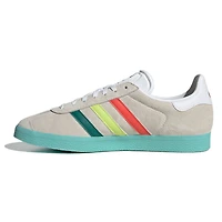 Men's adidas  Tan/White San Jose Earthquakes 2025 Jersey Hook Third Gazelle Shoes