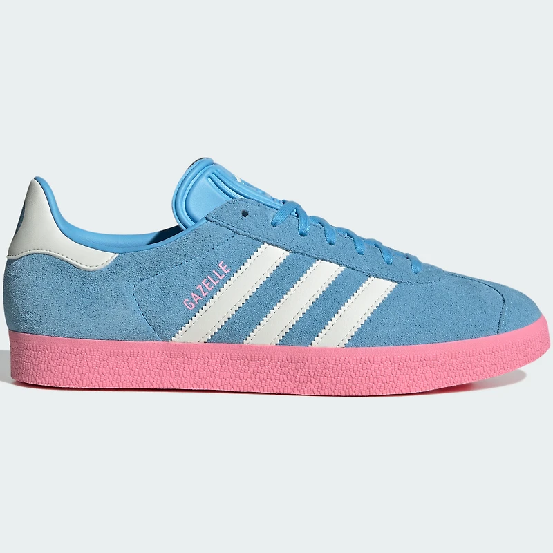 Men's adidas  Blue/Pink Inter Miami CF 2025 Third Gazelle Shoes