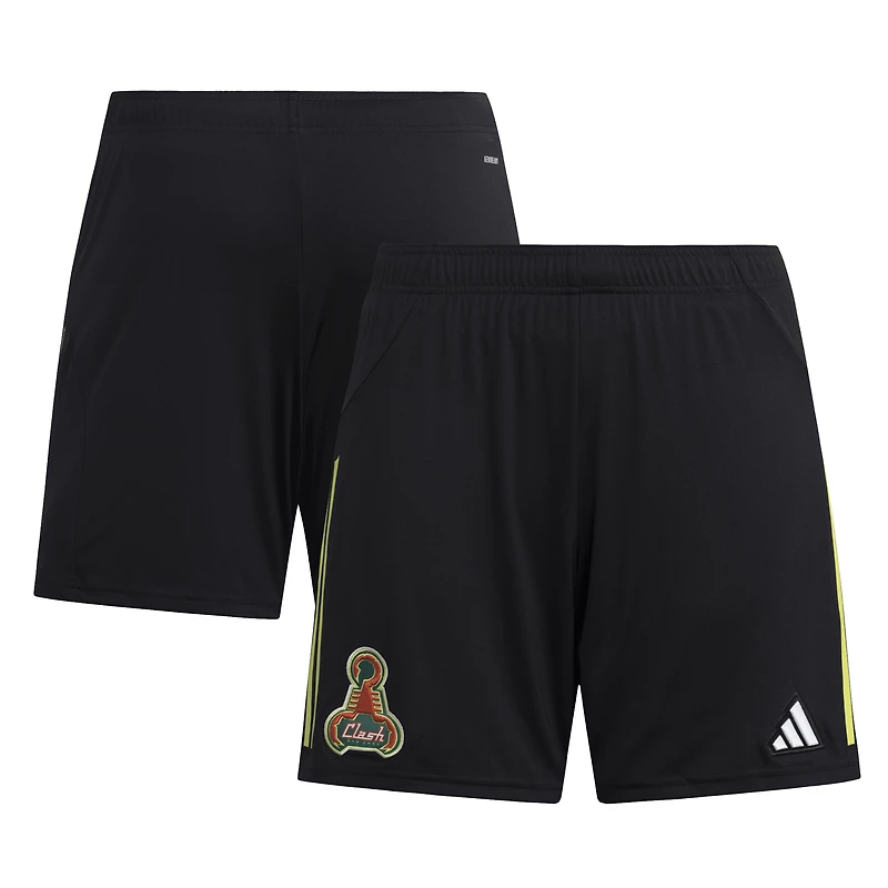 Men's adidas Black San Jose Earthquakes 2025 Archive Collection Authentic Shorts