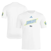 Men's adidas Charlotte FC 2025 Archive Collection Jersey Hook T-Shirt