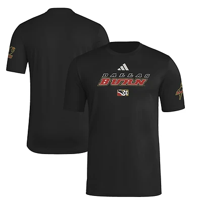 Men's adidas Black FC Dallas 2025 Archive Collection Jersey Hook T-Shirt