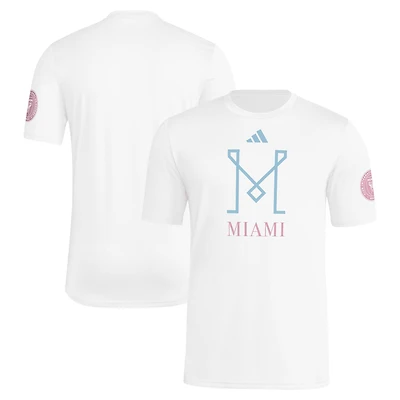 Men's adidas  White Inter Miami CF 2025 Archive Collection T-Shirt