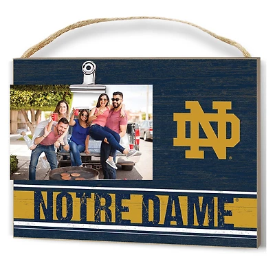 Notre Dame Fighting Irish Clip It Wooden Photo Frame