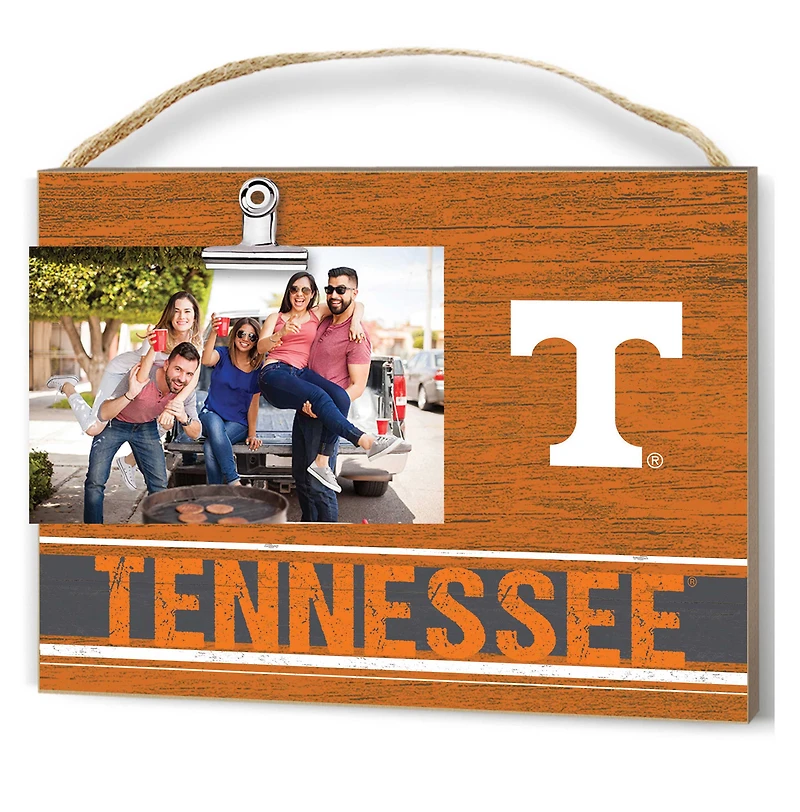 Tennessee Smokies Clip It Wooden Photo Frame