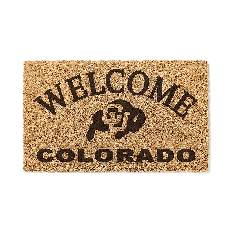 Colorado Buffaloes 18" x 34" Welcome Coir Doomat