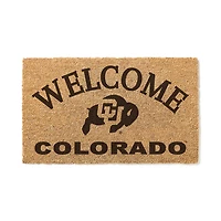 Colorado Buffaloes 18" x 34" Welcome Coir Doomat