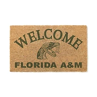 Florida A&M Rattlers 18" x 34" Welcome Coir Doomat