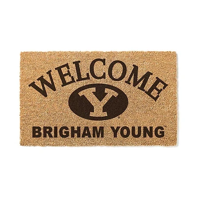 BYU Cougars 18" x 34" Welcome Coir Doomat