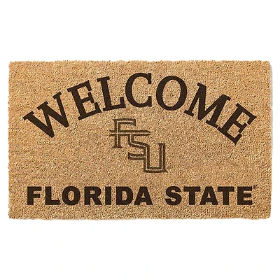 Florida State Seminoles 18" x 34" Welcome Coir Doomat