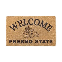 Fresno State Bulldogs 18" x 34" Welcome Coir Doomat