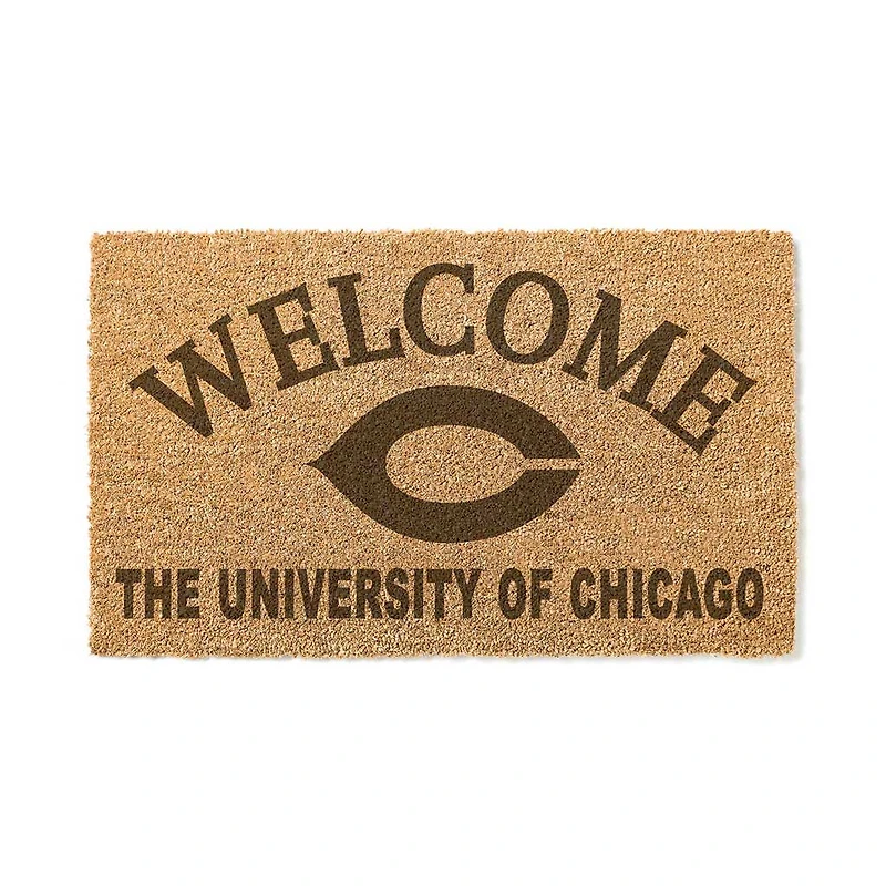 UChicago Maroons 18" x 34" Welcome Coir Doomat