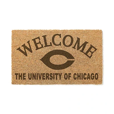 UChicago Maroons 18" x 34" Welcome Coir Doomat