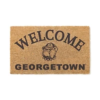 Georgetown Hoyas 18" x 34" Welcome Coir Doomat