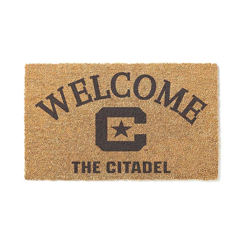 Citadel Bulldogs 18" x 34" Welcome Coir Doomat