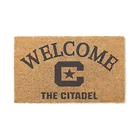 Citadel Bulldogs 18" x 34" Welcome Coir Doomat