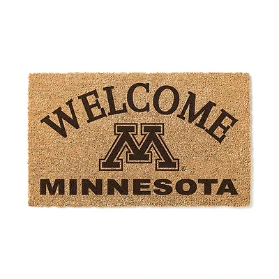 Minnesota Golden Gophers 18" x 34" Welcome Coir Doomat