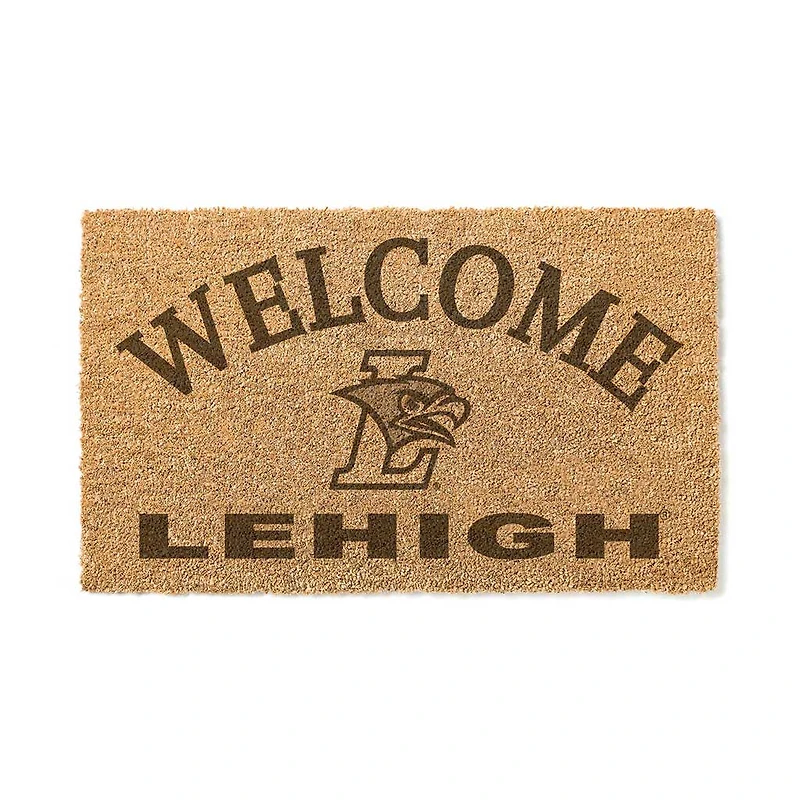 Lehigh Mountain Hawks 18" x 34" Welcome Coir Doomat