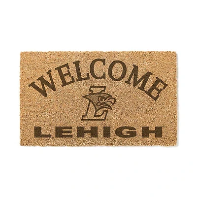 Lehigh Mountain Hawks 18" x 34" Welcome Coir Doomat
