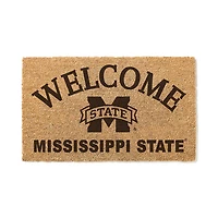 Mississippi State Bulldogs 18" x 34" Welcome Coir Doomat