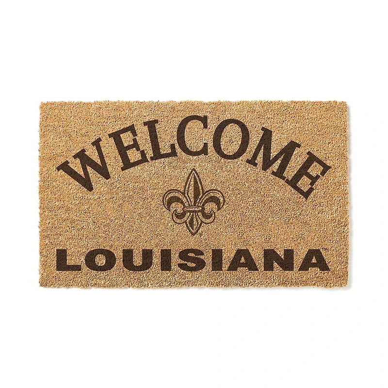 Louisiana Ragin' Cajuns 18" x 34" Welcome Coir Doomat
