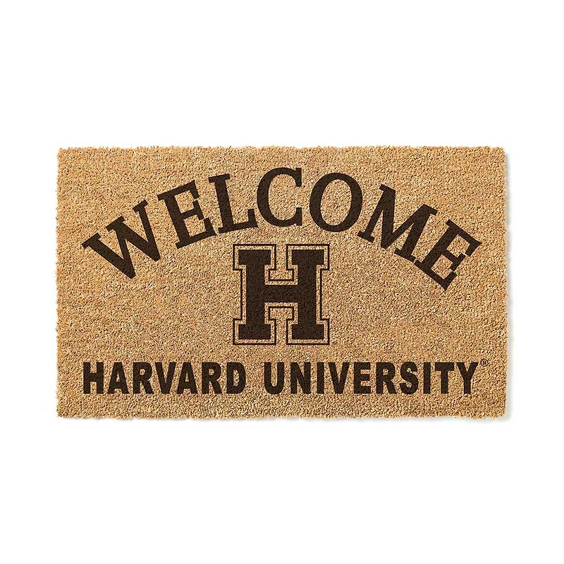 Harvard Crimson 18" x 34" Welcome Coir Doomat