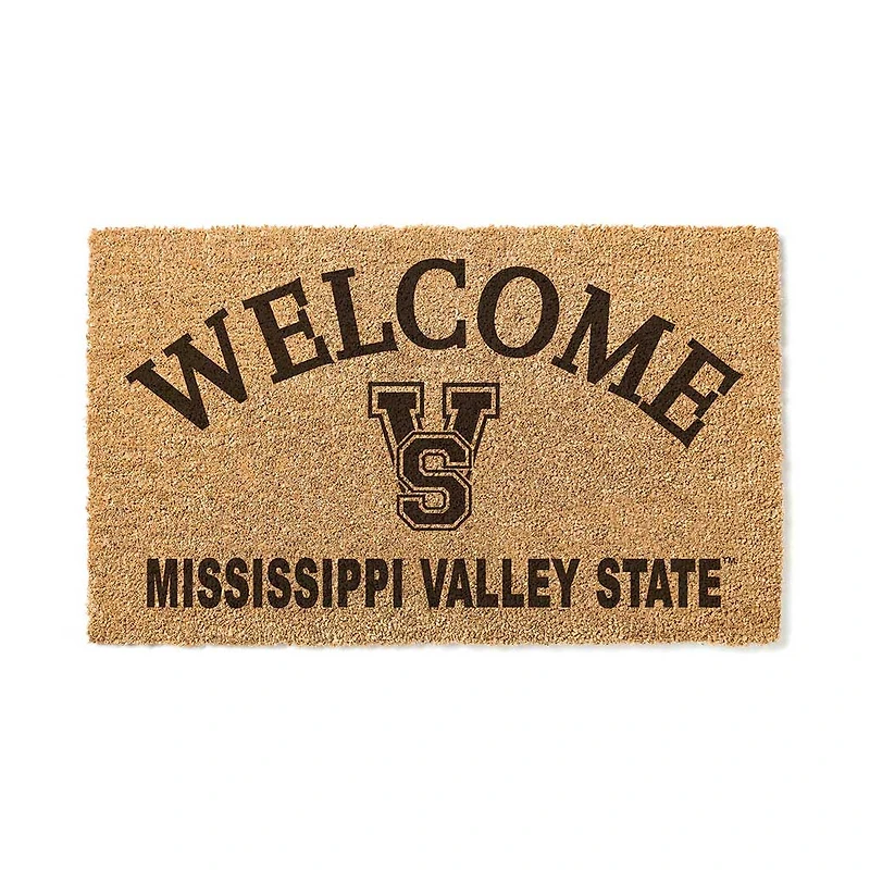Mississippi Valley State Delta Devils 18" x 34" Welcome Coir Doomat