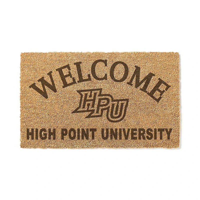 High Point Panthers 18" x 34" Welcome Coir Doomat