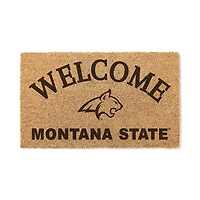 Montana State Bobcats 18" x 34" Welcome Coir Doomat