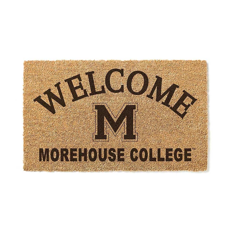 Morehouse Maroon Tigers 18" x 34" Welcome Coir Doomat