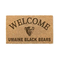 Maine Black Bears 18" x 34" Welcome Coir Doomat
