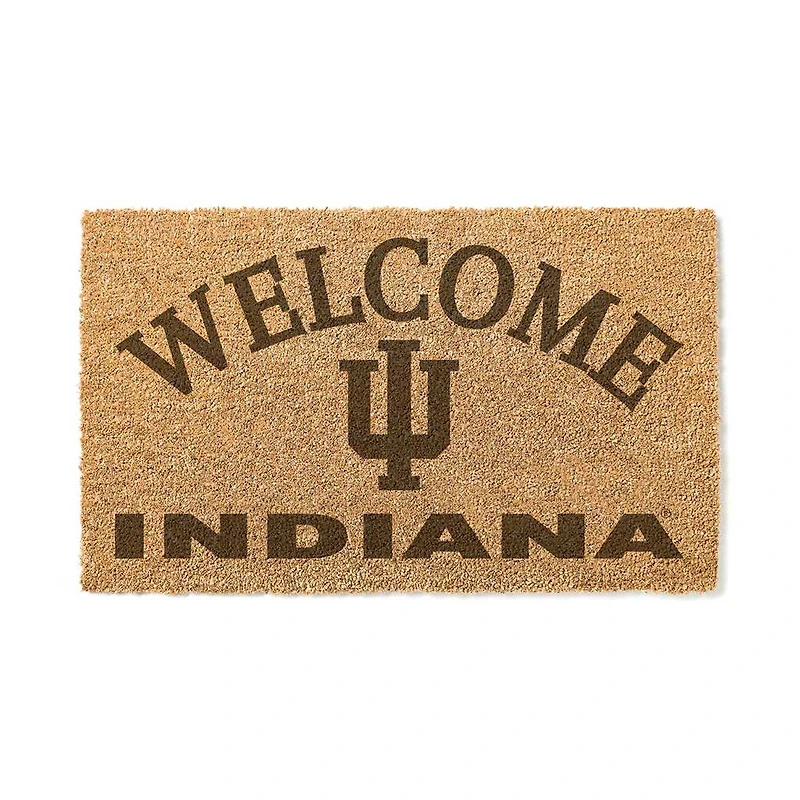 Indiana Hoosiers 18" x 34" Welcome Coir Doomat
