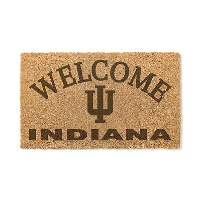 Indiana Hoosiers 18" x 34" Welcome Coir Doomat