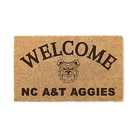North Carolina A&T Aggies 18" x 34" Welcome Coir Doomat
