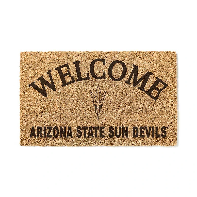 Arizona State Sun Devils 18" x 34" Welcome Coir Doormat